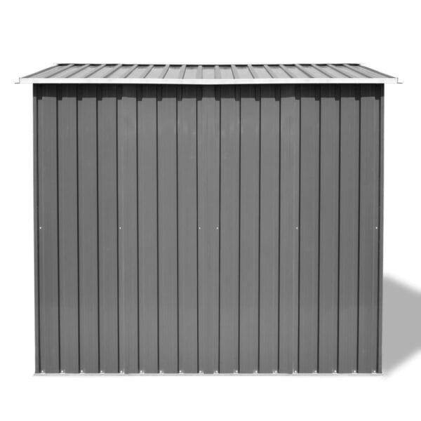 Domek ogrodowy, szopa, metal, zieleń, 257x205x178 cm - obrazek 3