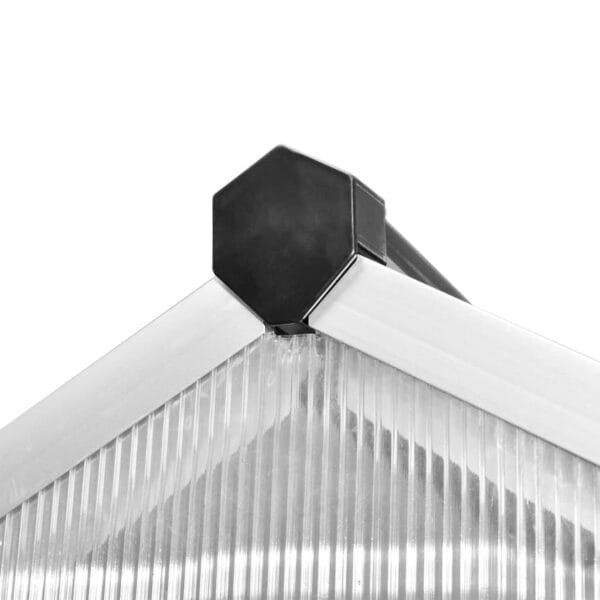 Szklarnia z poliwęglanu 3,46 m² z wzmocnionym aluminium - obrazek 5