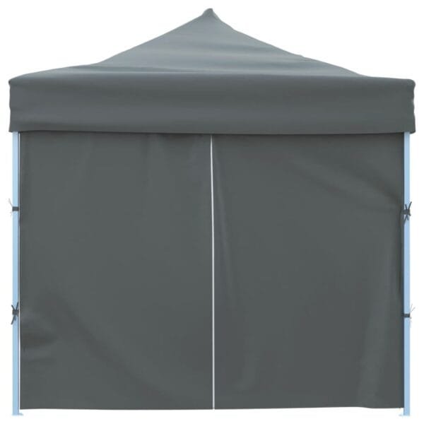 Składany namiot z 8 ścianami bocznymi, 3 x 9 m, antracytowy - obrazek 4