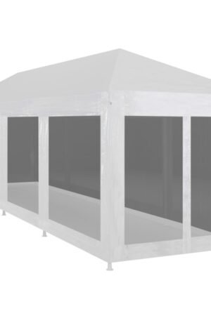 Namiot imprezowy z 10 siatkowymi ściankami, 12 x 3 m