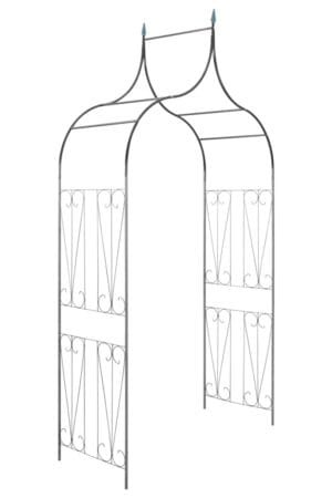 vidaXl Pergola ogrodowa  do roślin pnących, ciemnozielona