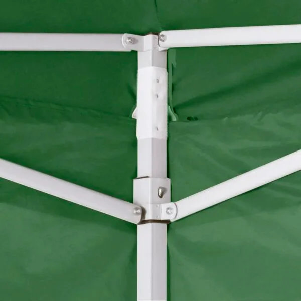 Zielony, składany namiot, 3 x 3 m, z 4 ściankami - obrazek 4