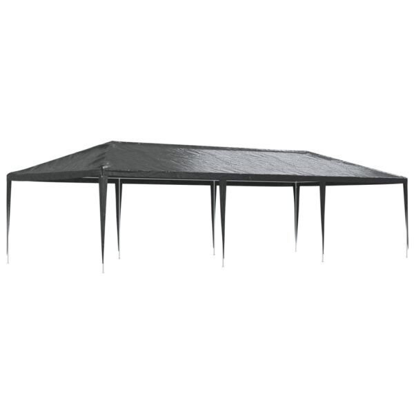 Namiot imprezowy, 4x9 m, antracytowy, 90 g/m²