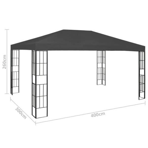 Altana 3x4 m, antracytowa - obrazek 7