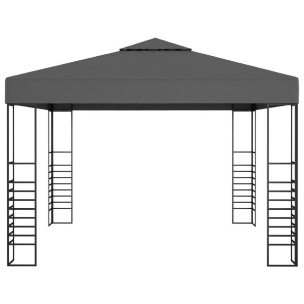 Namiot ogrodowy, 3 x 3 m, antracytowy - obrazek 2