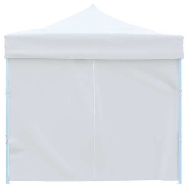 Składany namiot z 8 ścianami bocznymi, 3 x 9 m, biały - obrazek 4