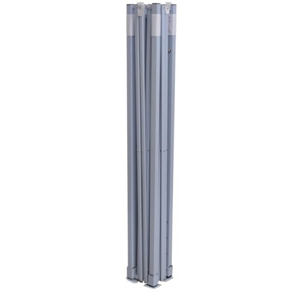 Profesjonalny, składany namiot imprezowy, 2x2 m, stal, kremowy - obrazek 6