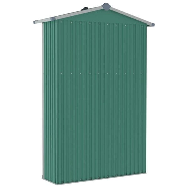 Domek ogrodowy, szopa, zielona, 116x45x175 cm, stal galwanizowana - obrazek 6