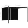 Pergola ogrodowa z chowanym dachem, 3x3 cm, antracytowa - obrazek 7