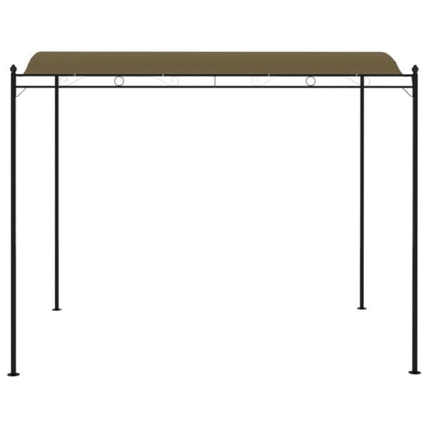 Zadaszenie, 3 x 2,5 m, kolor taupe, 180 g/m² - obrazek 2