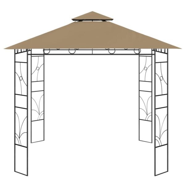 Altana, 3x3x2,7 m, kolor taupe, 160 g/m² - obrazek 2