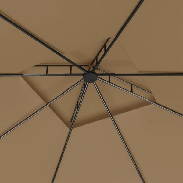 Altana, 3x3x2,7 m, kolor taupe, 160 g/m² - obrazek 4