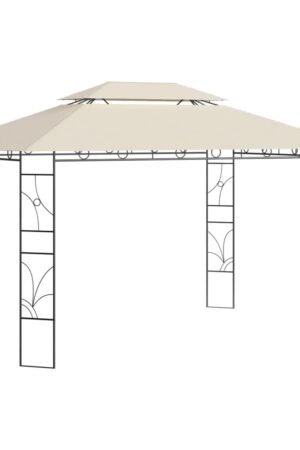 Altana, 4x3x2,7 m, kremowa, 160 g/m²