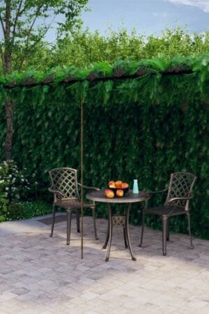 Pergola ogrodowa, antyczny brąz, 6x3x2,5 m, żelazo
