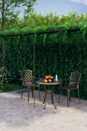 Pergola ogrodowa, antyczny brąz, 6x3x2,5 m, żelazo