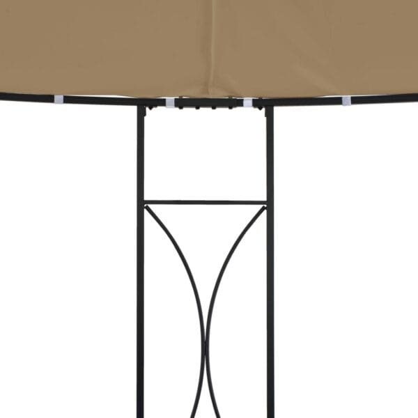 Altana, 300 x 290 cm, kolor taupe, okrągła - obrazek 3