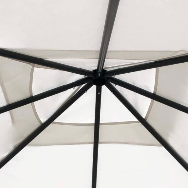 Altana 3x3x2,6 m, kremowa, 160 g/m² - obrazek 3