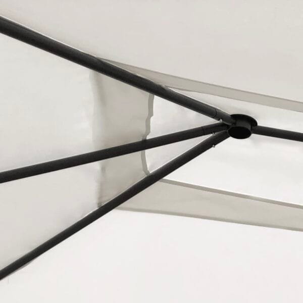 Altana 3x6x2,6 m, kremowa, 160 g/m² - obrazek 3