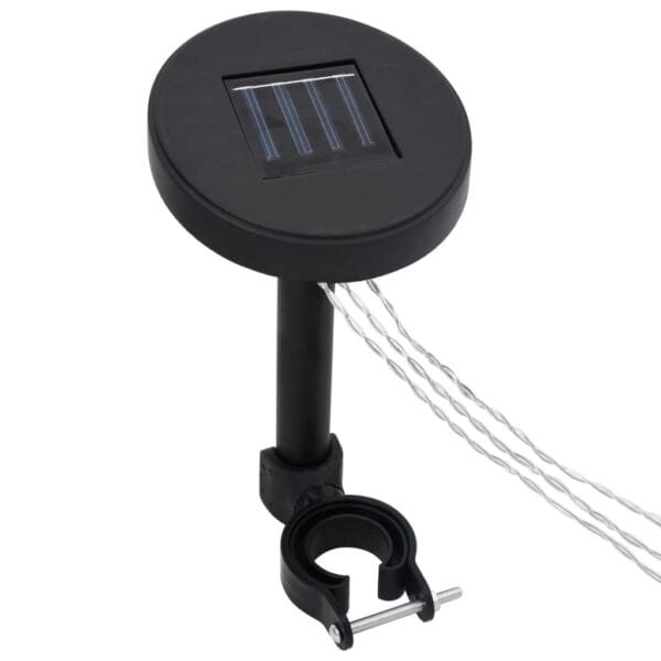 Altana z podwójnym dachem i sznurem lampek LED, 3x3 m, antracyt - obrazek 7