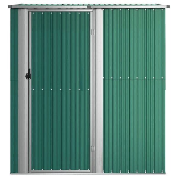 Domek ogrodowy, szopa, zielona, 180,5x97x209,5 cm, stal - obrazek 3