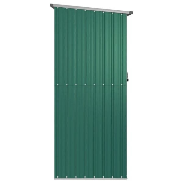 Domek ogrodowy, szopa, zielona, 180,5x97x209,5 cm, stal - obrazek 5