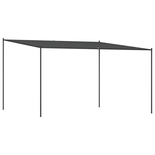 Altana, antracytowa, 4x4 m, 180 g/m², tkanina i stal - obrazek 2