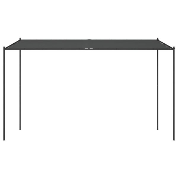 Altana, antracytowa, 4x4 m, 180 g/m², tkanina i stal - obrazek 3