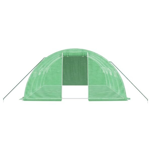 Tunel ogrodowy profesjonalny do upraw, zielony, 16 m², 4x4x2 m - obrazek 4