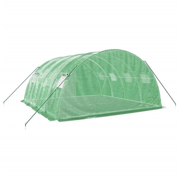 Tunel ogrodowy profesjonalny do upraw, zielony, 16 m², 4x4x2 m - obrazek 6