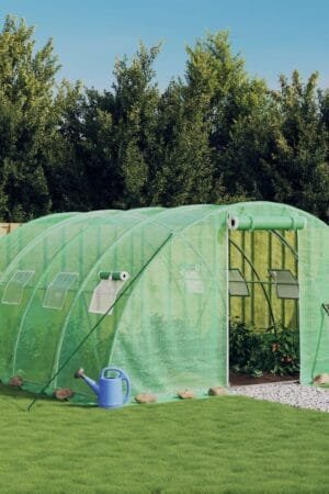 Tunel ogrodowy profesjonalny do upraw, zielony, 16 m², 4x4x2 m