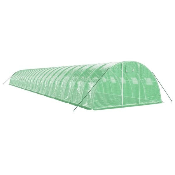 Tunel ogrodowy profesjonalny do upraw, zielony, 88 m², 22x4x2 m - obrazek 3