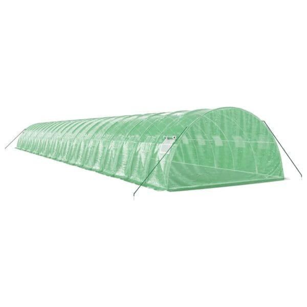 Tunel ogrodowy profesjonalny do upraw, zielony, 88 m², 22x4x2 m - obrazek 6