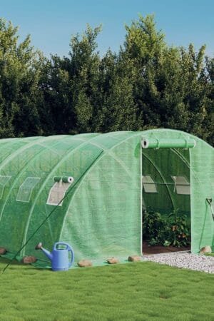 Tunel ogrodowy profesjonalny do upraw, zielony, 88 m², 22x4x2 m