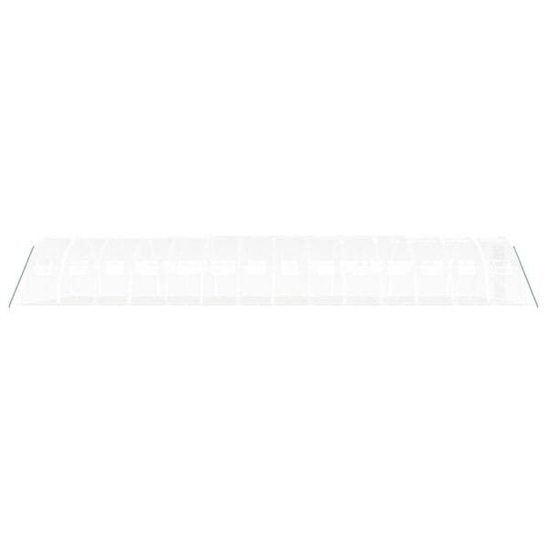 Tunel ogrodowy profesjonalny do upraw, biały, 56 m², 14x4x2 m - obrazek 5