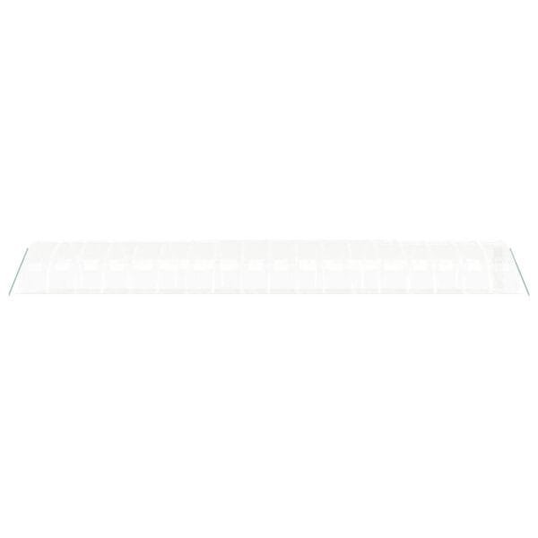 Tunel ogrodowy profesjonalny do upraw, biały, 72 m², 18x4x2 m - obrazek 5