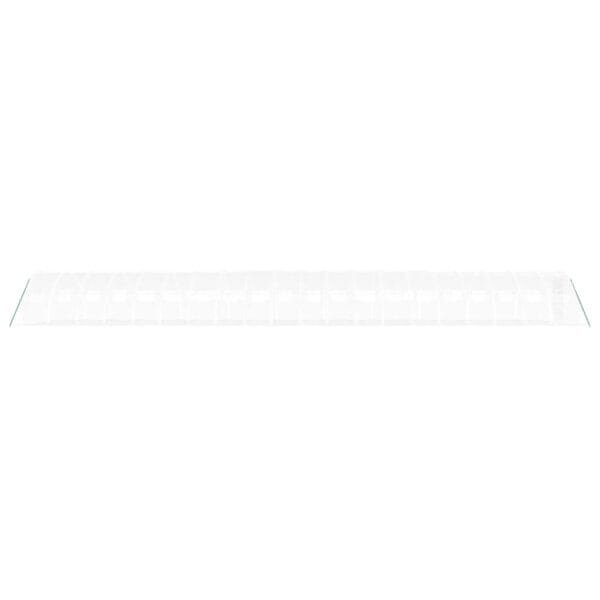 Tunel ogrodowy profesjonalny do upraw, biały, 80 m², 20x4x2 m - obrazek 5