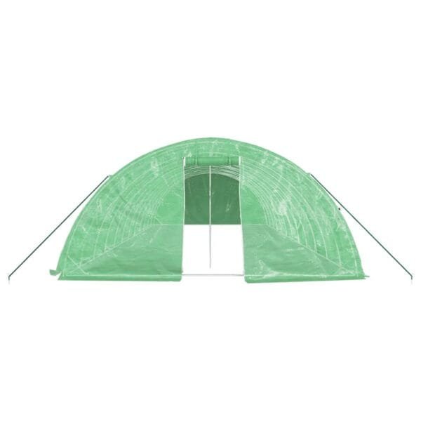 Tunel ogrodowy profesjonalny do upraw, zielony, 60 m², 12x5x2,3 m - obrazek 4