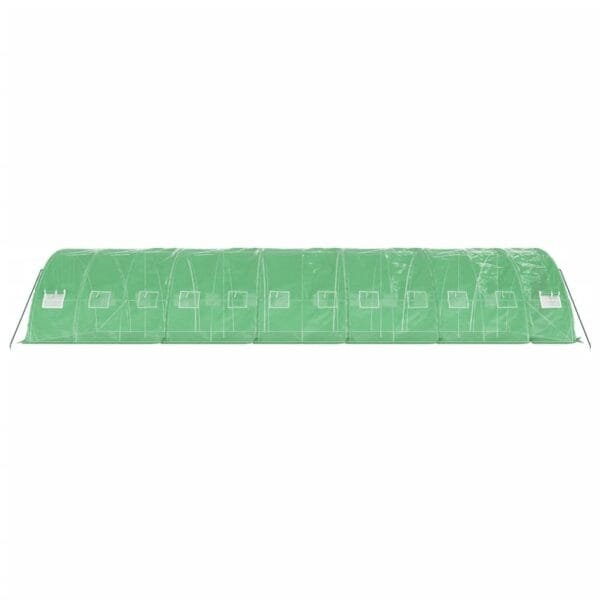 Tunel ogrodowy profesjonalny do upraw, zielony, 60 m², 12x5x2,3 m - obrazek 5