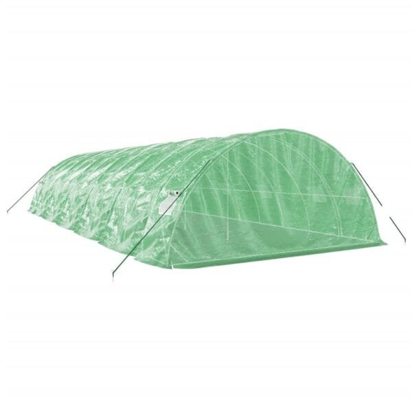 Tunel ogrodowy profesjonalny do upraw, zielony, 60 m², 12x5x2,3 m - obrazek 6