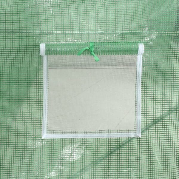 Tunel ogrodowy profesjonalny do upraw, zielony, 60 m², 12x5x2,3 m - obrazek 10