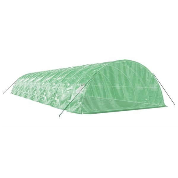 Tunel ogrodowy profesjonalny do upraw, zielony, 80 m², 16x5x2,3 m - obrazek 6