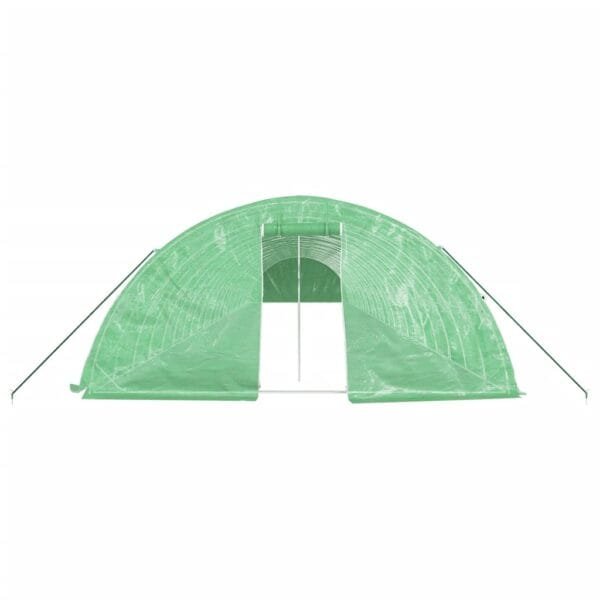 Tunel ogrodowy profesjonalny do upraw, zielony, 120 m², 24x5x2,3 m - obrazek 4