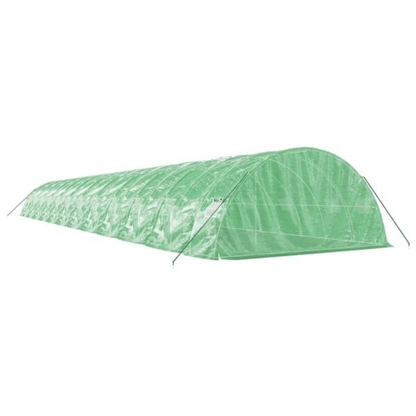 Tunel ogrodowy profesjonalny do upraw, zielony, 120 m², 24x5x2,3 m - obrazek 6