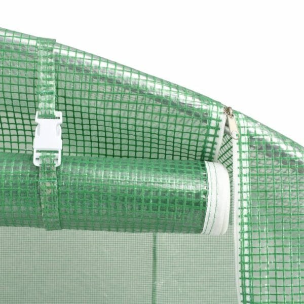 Tunel ogrodowy profesjonalny do upraw, zielony, 72 m², 12x6x2,85 m - obrazek 8