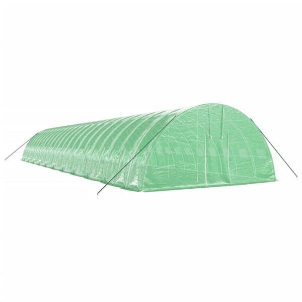 Tunel ogrodowy profesjonalny do upraw, zielony, 132 m², 22x6x2,85 m - obrazek 3