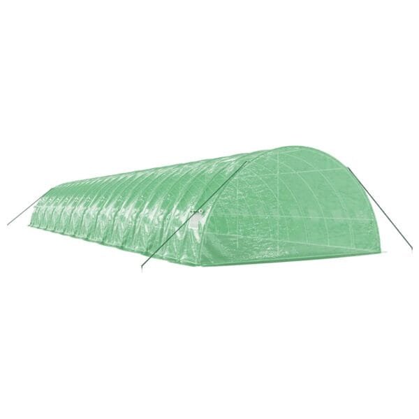 Tunel ogrodowy profesjonalny do upraw, zielony, 132 m², 22x6x2,85 m - obrazek 6