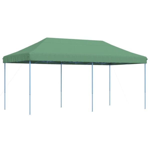 Składany namiot imprezowy typu pop-up, zielony, 580x292x315 cm - obrazek 2