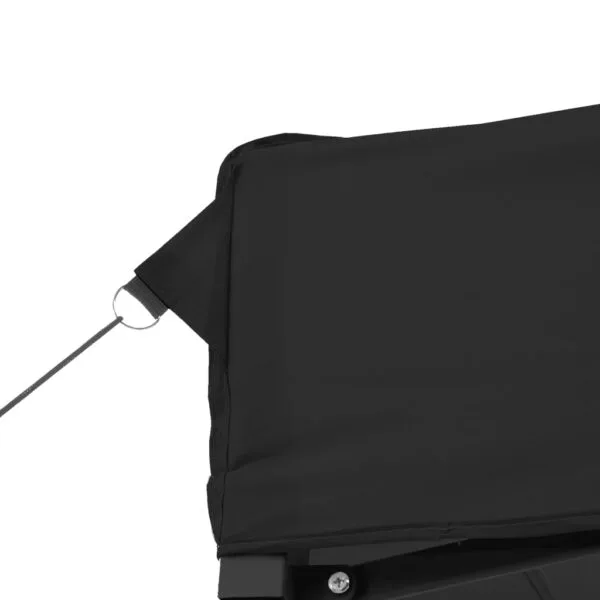 Składany namiot imprezowy typu pop-up, czarny, 580x292x315 cm - obrazek 7