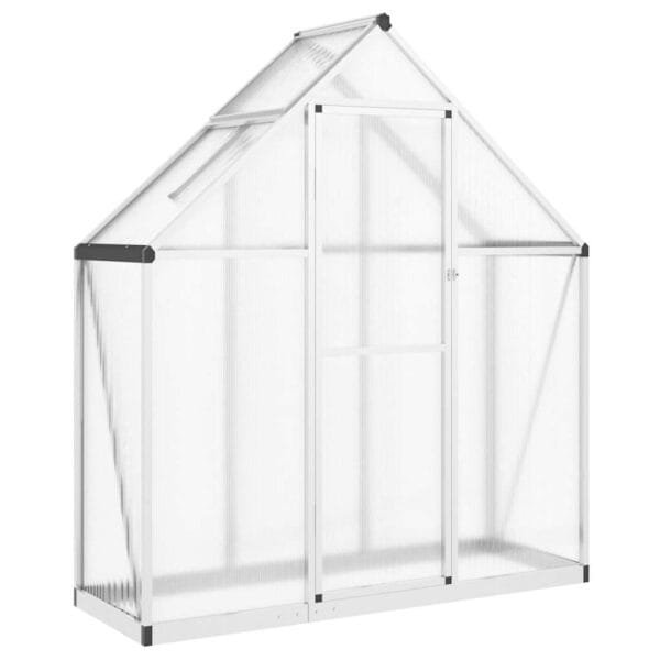 Szklarnia z poliwęglanu, szklarnia ogrodowa 169x58x195  - aluminium - obrazek 2