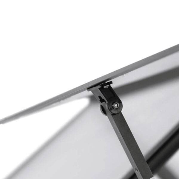 Szklarnia z ramą podstawy, antracyt, 169x169x195 cm, aluminium - obrazek 8